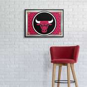 Chicago Bulls: Team Spirit - Framed Mirrored Wall Sign, FNB-NBCHIC-265-02A