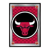 Chicago Bulls: Team Spirit - Framed Mirrored Wall Sign - Vertical, NBCHIC-275-02