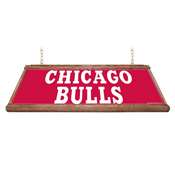 Chicago Bulls: Premium Wood Pool Table Light, NBCHIC-330-01
