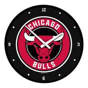 Chicago Bulls: Modern Disc Wall Clock, FNB-NBCHIC-510-01A