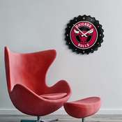 Chicago Bulls: Bottle Cap Wall Clock, NBCHIC-540-01