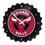 Chicago Bulls: Bottle Cap Wall Clock, NBCHIC-540-01