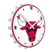 Chicago Bulls: Bottle Cap Lighted Wall Clock, NBCHIC-545-01