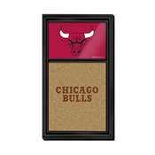 Chicago Bulls: Dual Logo- Cork Note Board, FNB-NBCHIC-640-02A