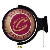 Cleveland Cavaliers: Original Round Rotating Lighted Wall Sign, NBCLVD-115-01