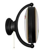 Cleveland Cavaliers: Original Oval Rotating Lighted Wall Sign, FNB-NBCLVD-125-01A