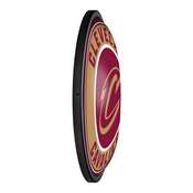 Cleveland Cavaliers: Round Slimline Lighted Wall Sign, NBCLVD-130-01