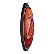 Cleveland Cavaliers: Basketball - Round Slimline Lighted Wall Sign, NBCLVD-130-02