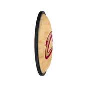 Cleveland Cavaliers: Hardwood - Oval Slimline Lighted Wall Sign, NBCLVD-140-21