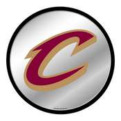 Cleveland Cavaliers: Modern Disc Mirrored Wall Sign, NBCLVD-235-01
