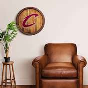 Cleveland Cavaliers: "Faux" Barrel Top Sign, FNB-NBCLVD-240-01
