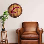Cleveland Cavaliers: "Faux" Barrel Top Sign, FNB-NBCLVD-240-01