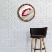 Cleveland Cavaliers: "Faux" Barrel Top Mirrored Wall Sign, FNB-NBCLVD-245-01A