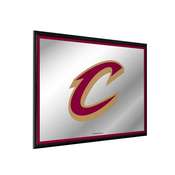 Cleveland Cavaliers: Framed Mirrored Wall Sign - Horizontal, FNB-NBCLVD-265-01A