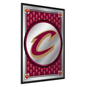 Cleveland Cavaliers: Team Spirit - Framed Mirrored Wall Sign - Vertical, NBCLVD-275-02