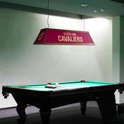 Cleveland Cavaliers: Premium Wood Pool Table Light, NBCLVD-330-01