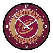 Cleveland Cavaliers: Modern Disc Wall Clock, NBCLVD-510-01