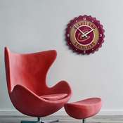 Cleveland Cavaliers: Bottle Cap Wall Clock, NBCLVD-540-01
