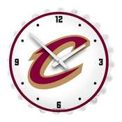 Cleveland Cavaliers: Bottle Cap Lighted Wall Clock, NBCLVD-545-01