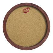 Cleveland Cavaliers: "Faux" Barrel Framed Cork Board, NBCLVD-632-01