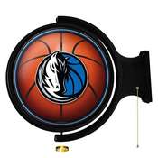 Dallas Mavericks: Basketball - Original Round Rotating Lighted Wall Sign, NBDALM-115-02