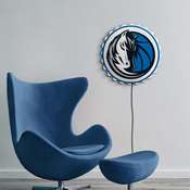 Dallas Mavericks: Bottle Cap Wall Light, NBDALM-215-01