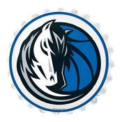 Dallas Mavericks: Bottle Cap Wall Light, NBDALM-215-01