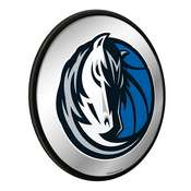 Dallas Mavericks: Modern Disc Mirrored Wall Sign, NBDALM-235-01