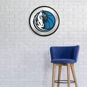 Dallas Mavericks: Modern Disc Mirrored Wall Sign, NBDALM-235-01