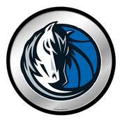Dallas Mavericks: Modern Disc Mirrored Wall Sign, NBDALM-235-01