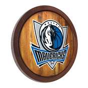 Dallas Mavericks: Logo - "Faux" Barrel Top Sign, FNB-NBDALM-240-04
