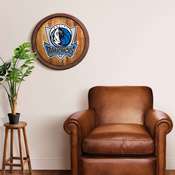 Dallas Mavericks: Logo - "Faux" Barrel Top Sign, FNB-NBDALM-240-04
