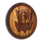 Dallas Mavericks: Logo - "Faux" Barrel Top Sign, FNB-NBDALM-240-04