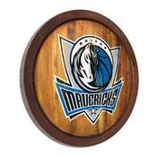 Dallas Mavericks: Logo - "Faux" Barrel Top Sign, FNB-NBDALM-240-04