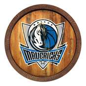 Dallas Mavericks: Logo - "Faux" Barrel Top Sign, FNB-NBDALM-240-04