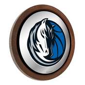 Dallas Mavericks: "Faux" Barrel Top Mirrored Wall Sign, FNB-NBDALM-245-01A