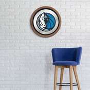 Dallas Mavericks: "Faux" Barrel Top Mirrored Wall Sign, FNB-NBDALM-245-01A