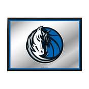 Dallas Mavericks: Framed Mirrored Wall Sign - Horizontal, FNB-NBDALM-265-01A