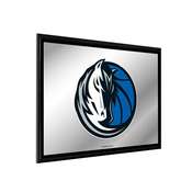Dallas Mavericks: Framed Mirrored Wall Sign - Horizontal, FNB-NBDALM-265-01A