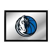Dallas Mavericks: Framed Mirrored Wall Sign - Horizontal, FNB-NBDALM-265-01A