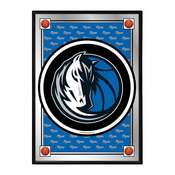Dallas Mavericks: Team Spirit - Framed Mirrored Wall Sign - Vertical, NBDALM-275-02