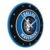Dallas Mavericks: Modern Disc Wall Clock, FNB-NBDALM-510-01A