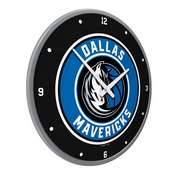 Dallas Mavericks: Modern Disc Wall Clock, FNB-NBDALM-510-01A