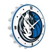 Dallas Mavericks: Bottle Cap Lighted Wall Clock, NBDALM-545-01