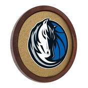 Dallas Mavericks: "Faux" Barrel Framed Cork Board, NBDALM-632-01