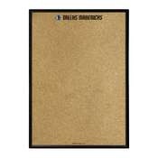 Dallas Mavericks: Framed Corkboard, FNB-NBDALM-643-01A