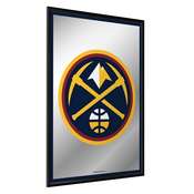 Denver Nuggets: Vertical Framed Mirrored Wall Sign, FNB-NBDENN-275-01A