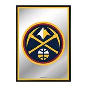 Denver Nuggets: Vertical Framed Mirrored Wall Sign, FNB-NBDENN-275-01A
