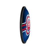 Detroit Pistons: Oval Slimline Lighted Wall Sign, NBDETP-140-01