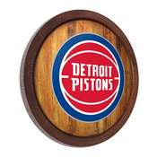 Detroit Pistons: "Faux" Barrel Top Sign, FNB-NBDETP-240-01